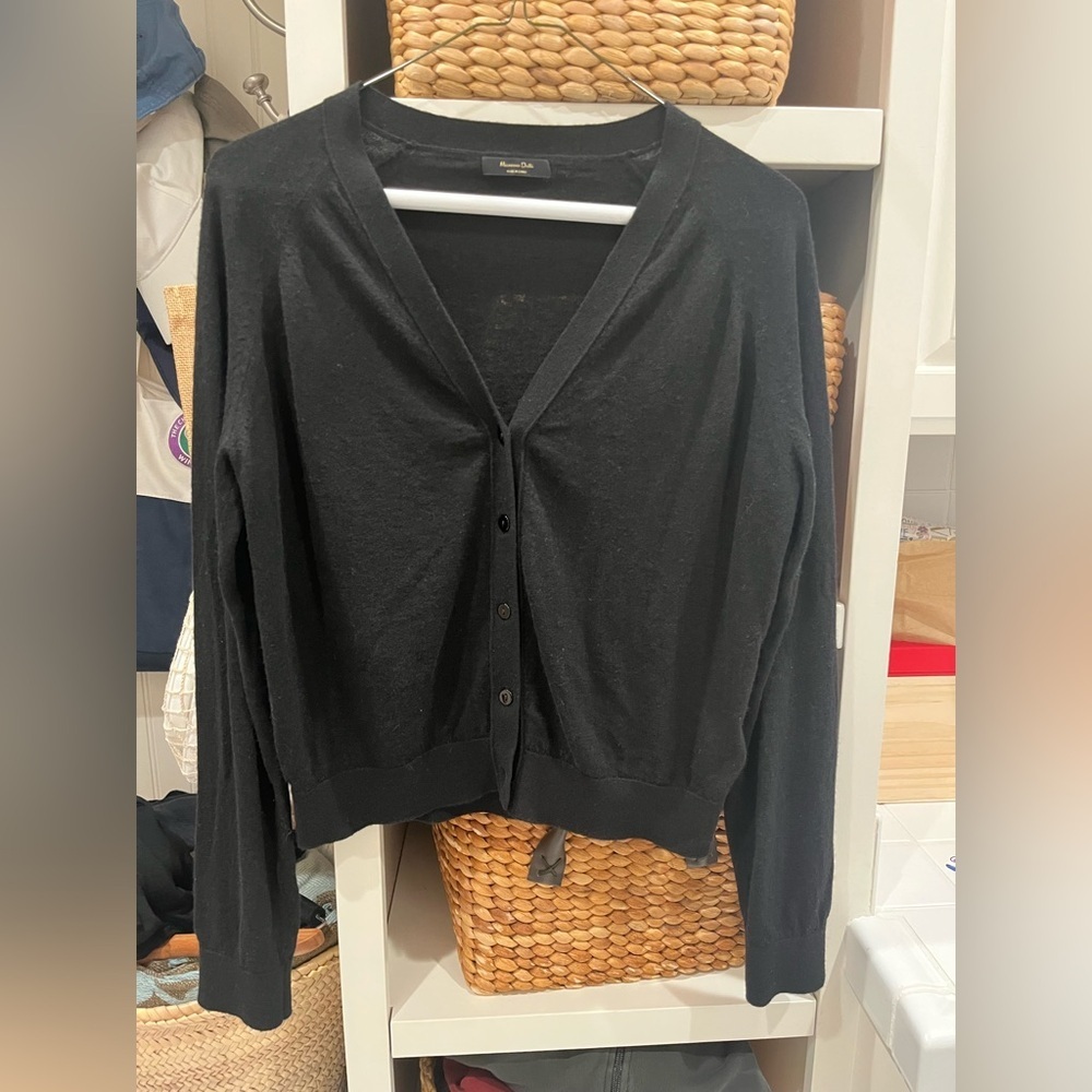 MASSIMO DUTTI CARDIGAN SIZE S